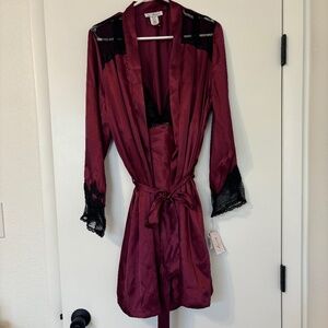 Silky & Sexy .. Bedtime Slip Dress w/ Robe